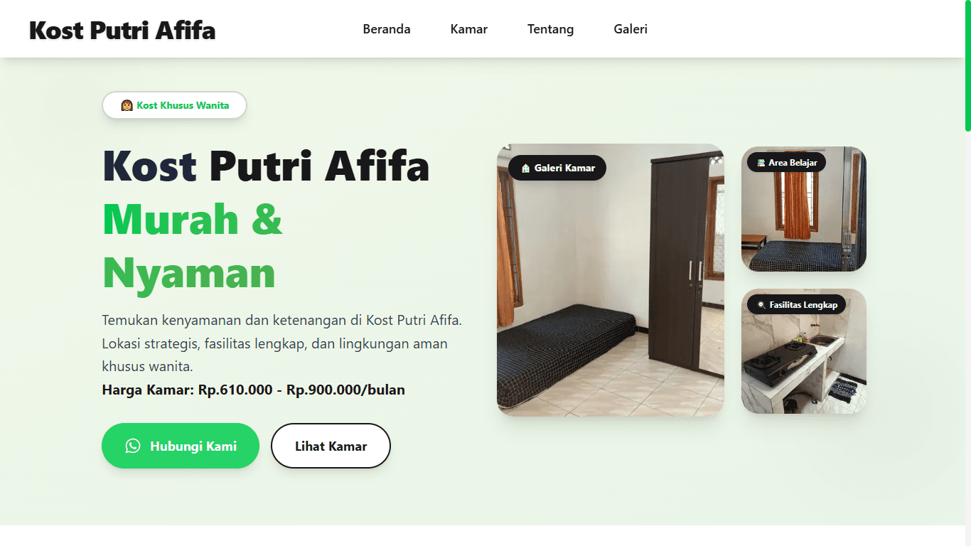 Kost Putri Afifa